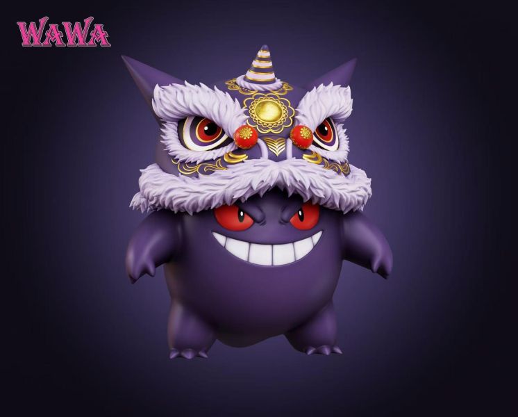 【預購】WAWA-Studio > 寶可夢 > 舞獅耿鬼 (雙版本) WAWA-Studio,寶可夢,耿鬼,GK,玩具,收藏,擺件,模型,公仔,人偶,手辦,動漫