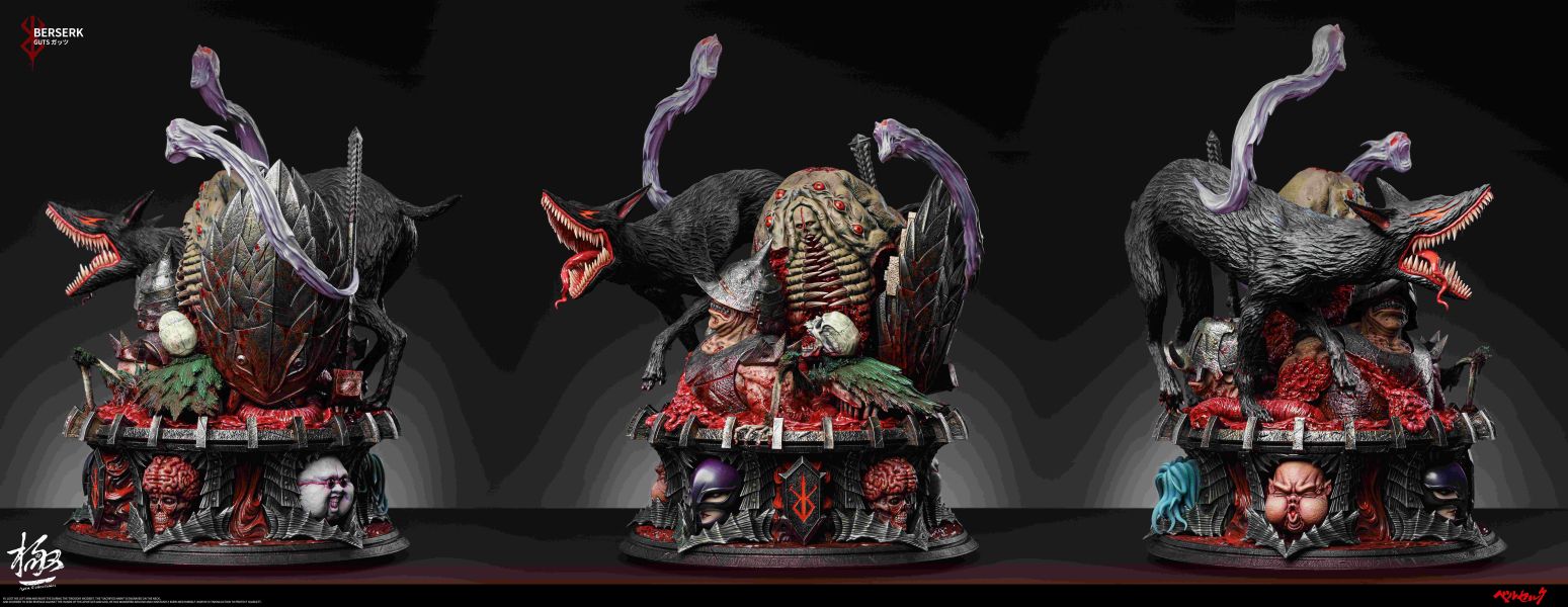 【售罄-代購/追加服務請洽客服】APEX > 烙印勇士 > 1/4 Guts 狂戰士格斯 碧藍航線,妖萌萌 ,七省 ,GK,玩具,模型,雕像,共鳴