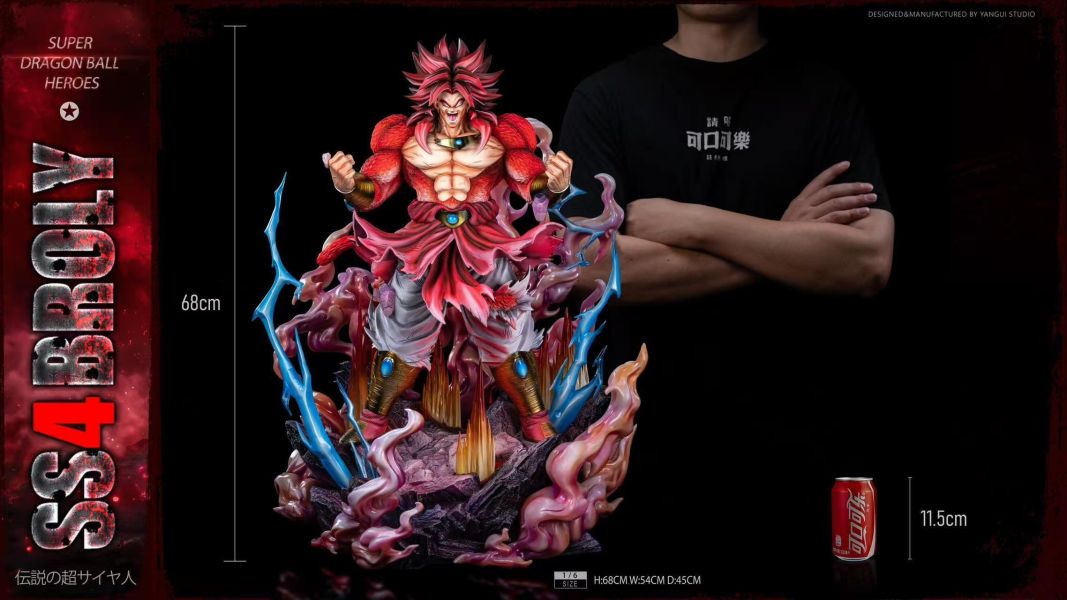【預購】煙鬼工作室 > 七龍珠 > 超四布羅利 煙鬼,七龍珠,布羅利,GK,玩具,收藏,擺件,模型,公仔,人偶,手辦,動漫