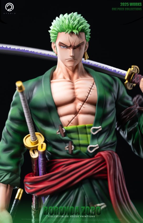 【預購】C2-Studio > 海賊王 > 草帽海賊團兩年後 第八彈 索隆 Zoro 天工燥物,秘密搜查官,GK,玩具,模型,雕像,共鳴