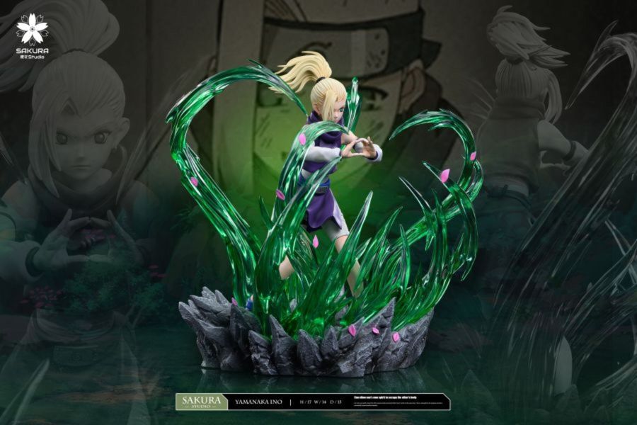 【預購】櫻花-Studio>火影忍者>輕雕像共鳴系列第十一彈 山中井野 火影忍者,NARUTO,山中井野,GK,玩具,模型,雕像,共鳴