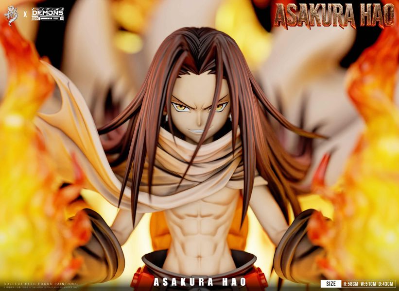 【預購】掠影-Studio & Demons-Studio > 通靈王 > 收藏級雕像002 麻倉葉王 TOY-Studio,通靈王,道蓮,GK,玩具,收藏,擺件,模型,公仔,人偶,手辦,動漫