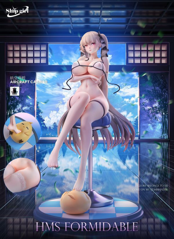【在台現貨】Ship girl>碧藍航線>1/6 航空母艦3號艦 可畏 可畏,航空母艦3號艦,碧藍航線,Ship girl,GK,玩具,雕像,擺件,收藏