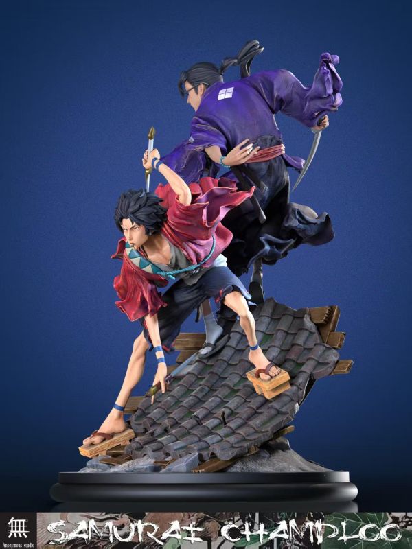 【預購】Anonymous無名 > 混沌武士 > 1/4 無幻 & 仁 狂風工作室,寫意,海賊王,白胡子,GK,玩具,收藏,擺件,模型,公仔,人偶,手辦,動漫