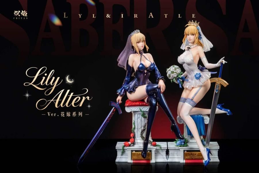 【預購】熾焰工作室 > Fate > 1/4 花嫁Lily&Alter 熾焰工作室,Fate,Lily,Alter,GK,玩具,收藏,擺件,模型,公仔,人偶,手辦,動漫
