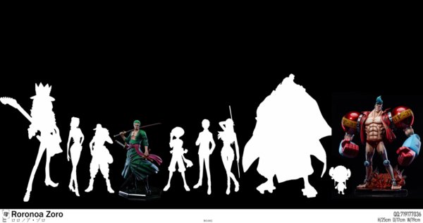 【代購】SPK-Studio>海賊王>草帽團共鳴系列第二彈 索隆 怪博士與機器娃娃,阿拉蕾,GK,玩具,模型,雕像,擺飾,收藏,共鳴
