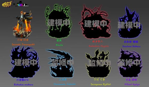 【補款】即刻 & Arcobaleno > 家庭教師HITMAN REBORN! > 1/6 家教未來篇共鳴 第一彈 澤田綱吉 家庭教師,HITMANREBORN,澤田綱吉,GK,玩具,模型,雕像,共鳴