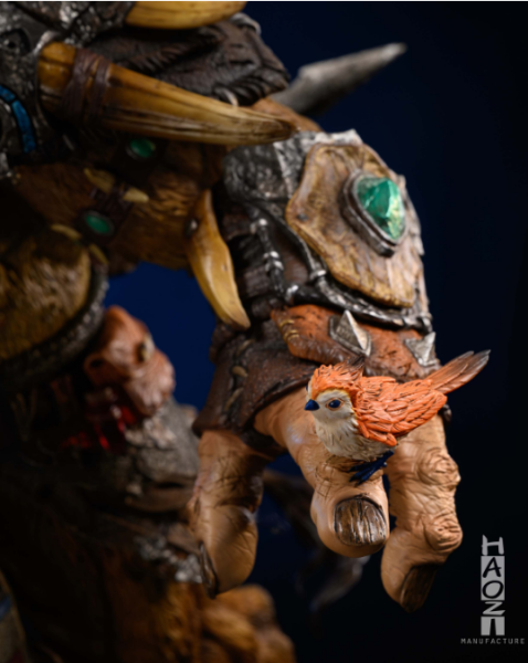 【預購】HAOZI工作室 X 魔獸世界 塗裝成品 凱恩雕像 凱恩雕像,魔獸世界,塗裝成品,HAOZI工作室,GK,玩具,雕像,擺件,收藏