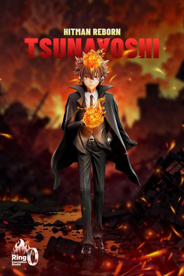 【預購】Ring-Studio > 家庭教師HITMAN REBORN! > 1/6 西裝站姿系列第一彈 澤田綱吉 家庭教師HITMAN REBORN!,澤田綱吉,GK,玩具,模型,雕像,共鳴