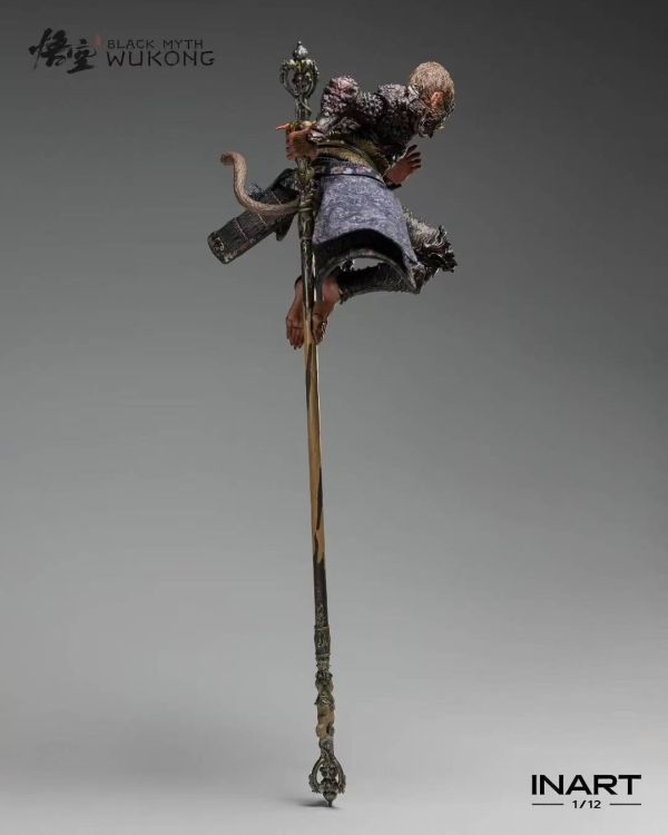 【預購】INART > 黑神話：悟空 > 1/12 天命人·青銅套 (雙版本) 黑神話悟空,天命人,GK,玩具,模型,雕像,共鳴