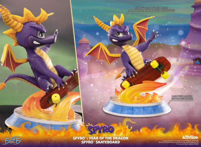【預購】First 4 Figures>斯派羅傳奇>Spyro Year of the Dragon 小龍斯派羅 