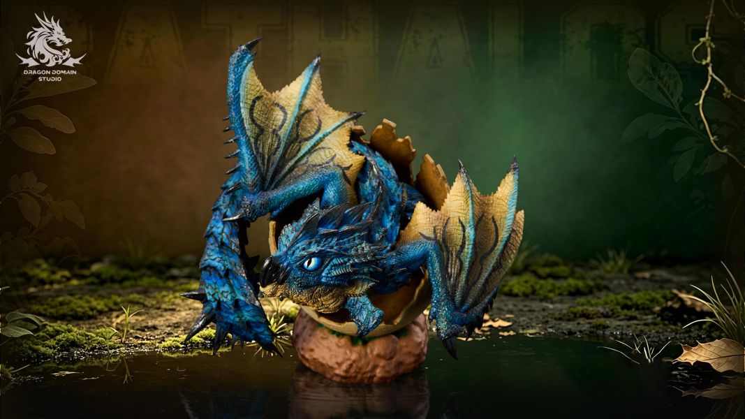 【預購】Dragon Realm-Studio > 魔物獵人 > 雄火龍 & 蒼火龍 & 銀火龍 & 雌火龍 & 櫻火龍 & 金火龍 Dragon Realm-Studio,魔物獵人,龍蛋,GK,玩具,收藏,擺件,模型,公仔,人偶,手辦,動漫
