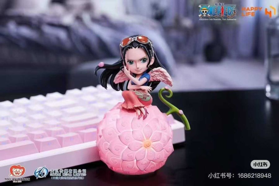 【預購】《正版授權》HAPPY LIFE > 海賊王 > 惡魔果實系列 羅賓聲控小夜燈 海賊王,羅賓,GK,玩具,模型,雕像,共鳴