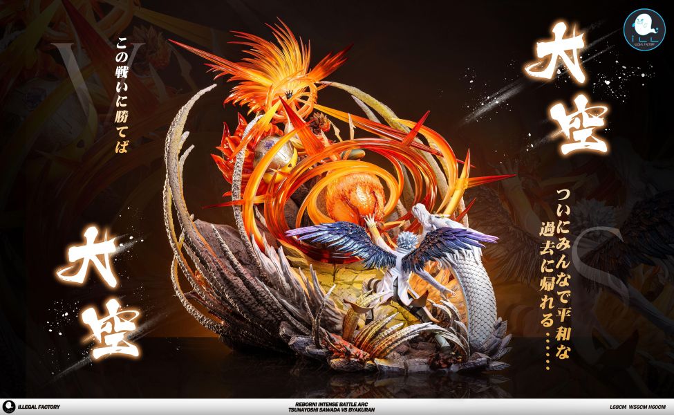 【預購】ILL地下工廠 > 家庭教師HITMAN REBORN! > 激戰篇 澤田綱吉VS白蘭 ILL地下工廠,家庭教師HITMAN REBORN!,澤田綱吉,白蘭,GK,玩具,收藏,擺件,模型,公仔,人偶,手辦,動漫