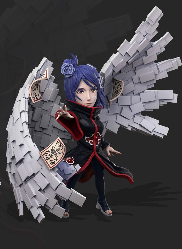 【售罄-代購/追加服務請洽客服】Power-Studio > 火影忍者 > 戰鬥曉001&小南 火影忍者,我愛羅,GK,玩具,模型,雕像,共鳴