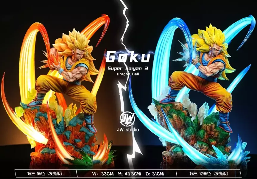 【預購】JW-Studio > 七龍珠 > 1/4&1/6 超三悟空 龜派氣功波 (多版本) JW-Studio,七龍珠,超三悟空,GK,玩具,收藏,擺件,模型,公仔,人偶,手辦,動漫
