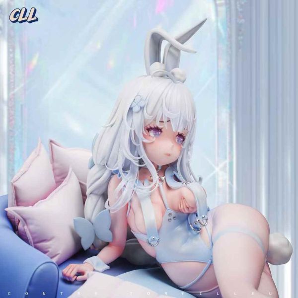 【售罄-代購/追加服務請洽客服】Celluloid(CLL) > 碧藍航線 > 1/6 白兔（純綠色） 碧藍航線,白兔,GK,玩具,模型,雕像,共鳴
