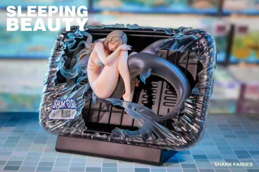 【預購】WeArtDoing > 原創 > 沈睡魔咒 鯊魚少女 (雙版本) WeArtDoing,沈睡魔咒,鯊魚少女,GK,玩具,收藏,擺件,模型,公仔,人偶,手辦,動漫