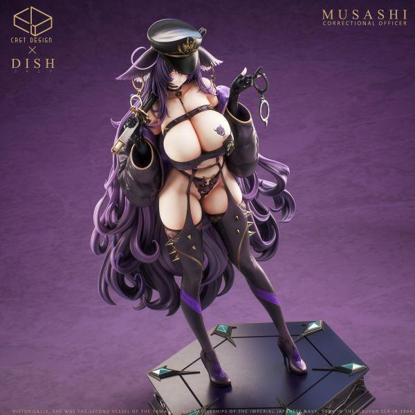 【補款】Cast Design & Dish > 碧藍航線 > 1/4&1/6 原畫設計實體化聯名系列 至臻大師 雙警姐妹花 武藏 (雙尺寸) 碧藍航線,武藏,GK,玩具,模型,雕像,共鳴