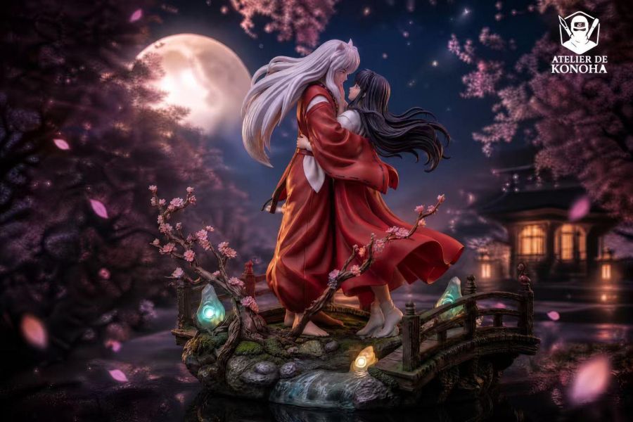 【預購】ATELIER DE KONOHA > 犬夜叉 > 1/6 命運戀人系列 犬夜叉 & 桔梗 ATELIER DE KONOHA,犬夜叉,桔梗,GK,玩具,收藏,擺件,模型,公仔,人偶,手辦,動漫