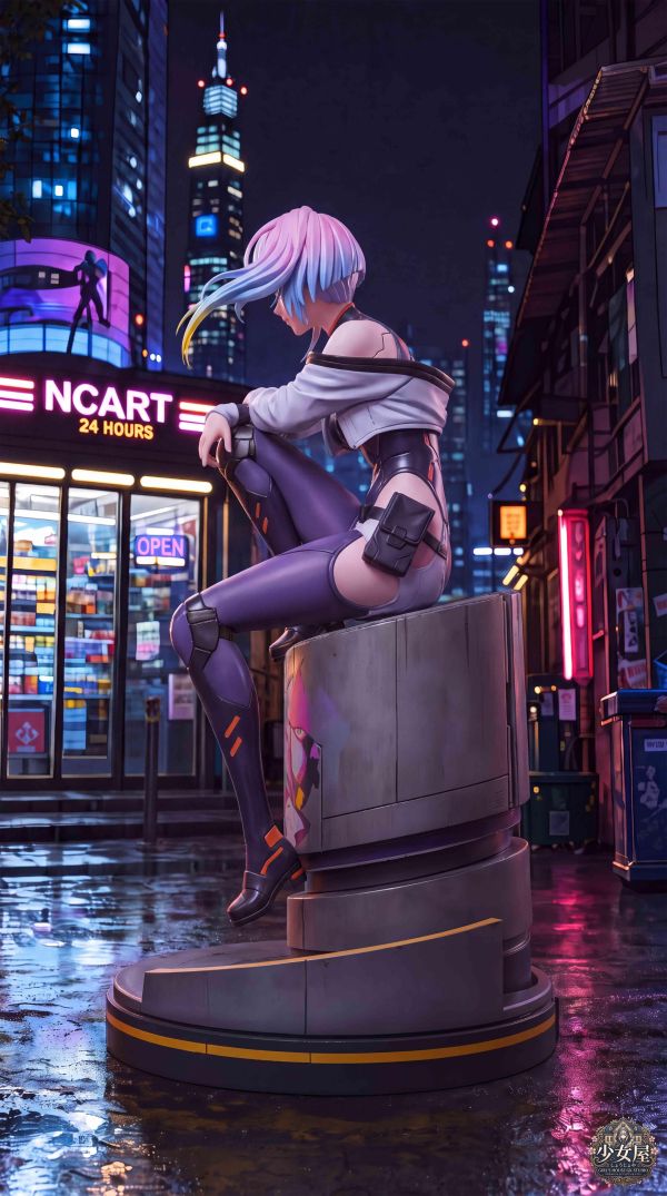 【預購】少女屋 > 電馭叛客：邊緣行者 > Lucy 露西 星原工作室,電馭叛客：邊緣行者,露西,GK,玩具,收藏,擺件,模型,公仔,人偶,手辦,動漫