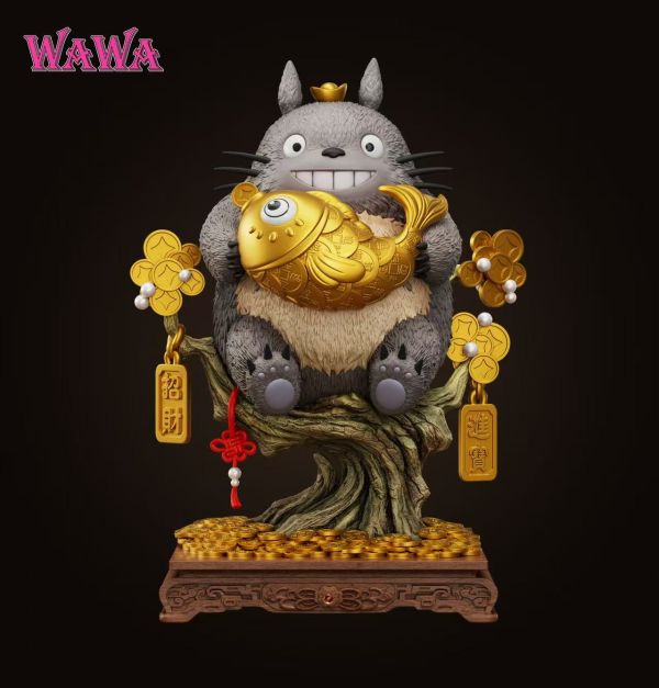 【預購】WAWA-Studio > 宮崎駿 > 龍貓系列 招財龍貓 (多版本) WAWA-Studio,宮崎駿,龍貓,GK,玩具,收藏,擺件,模型,公仔,人偶,手辦,動漫