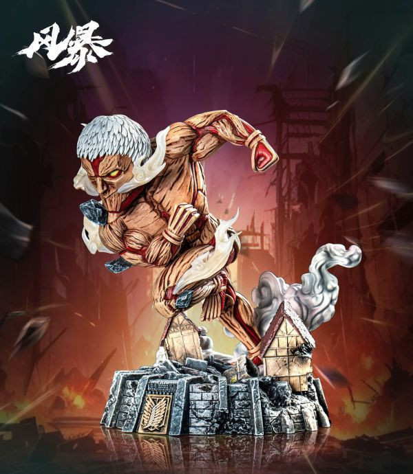 【補款】風暴工作室>進擊的巨人>鎧之巨人 怪博士與機器娃娃,阿拉蕾,GK,玩具,模型,雕像,擺飾,收藏,共鳴