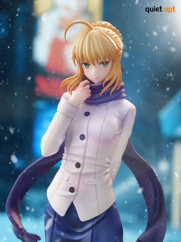 【預購】QuietArt > Fate > 1/6 冬夜 Saber 阿爾托莉雅·潘德拉貢 QuietArt,Fate,Saber,GK,玩具,收藏,擺件,模型,公仔,人偶,手辦,動漫