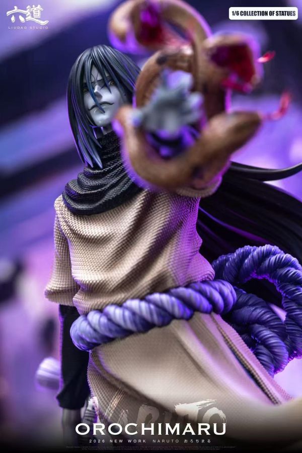 【預購】六道工作室 > 火影忍者 > 1/6 忍界尊者 大蛇丸 六道工作室,火影忍者,大蛇丸,GK,玩具,收藏,擺件,模型,公仔,人偶,手辦,動漫