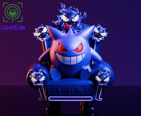 【預購】GEISHA瑰夏社>寶可夢>王座耿鬼 寶可夢,耿鬼,王座耿鬼,GK,玩具,模型,雕像,擺飾,收藏,共鳴