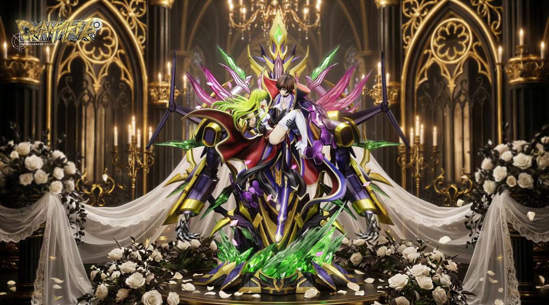 【預購】DMS造夢者 > Code Geass 反叛的魯路修 > 1/6 情懷系列04彈 魯路修&C.C. DMS造夢者,Code Geass 反叛的魯路修,C.C.,GK,玩具,收藏,擺件,模型,公仔,人偶,手辦,動漫