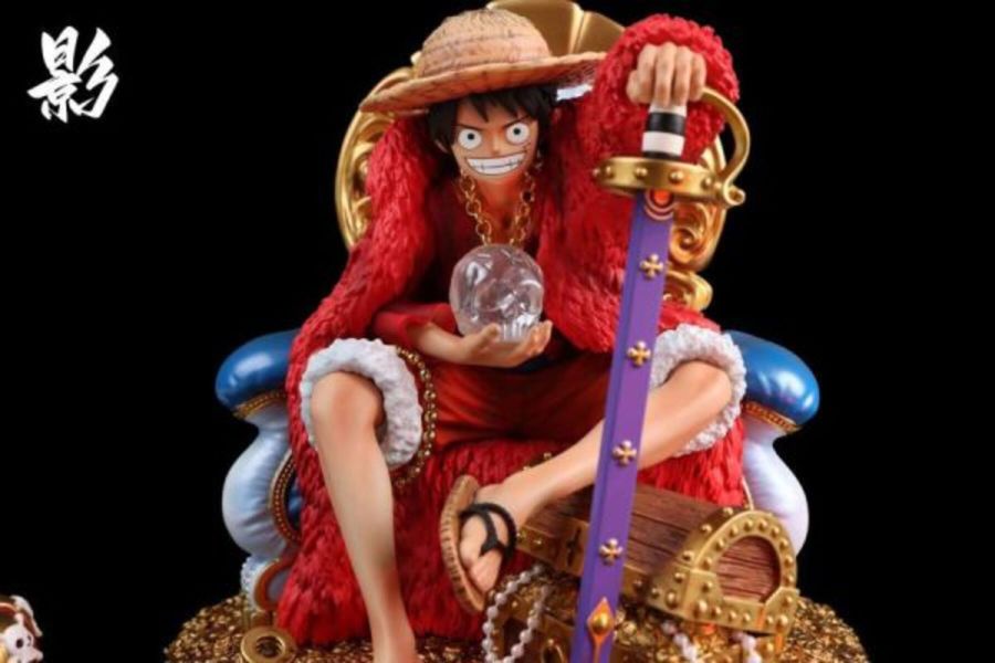 【預購】影工‬作室 > 海賊王 > 王座魯夫 宮崎駿,招財卡西法,發,GK,玩具,模型,雕像,共鳴