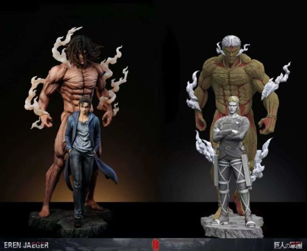 【預購】TY天元工作室 > 進擊的巨人 > 1/6 巨人軍團系列 艾連·葉卡 (雙版本) TY天元工作室,進擊的巨人,艾連·葉卡,GK,玩具,收藏,擺件,模型,公人偶,手辦,動漫