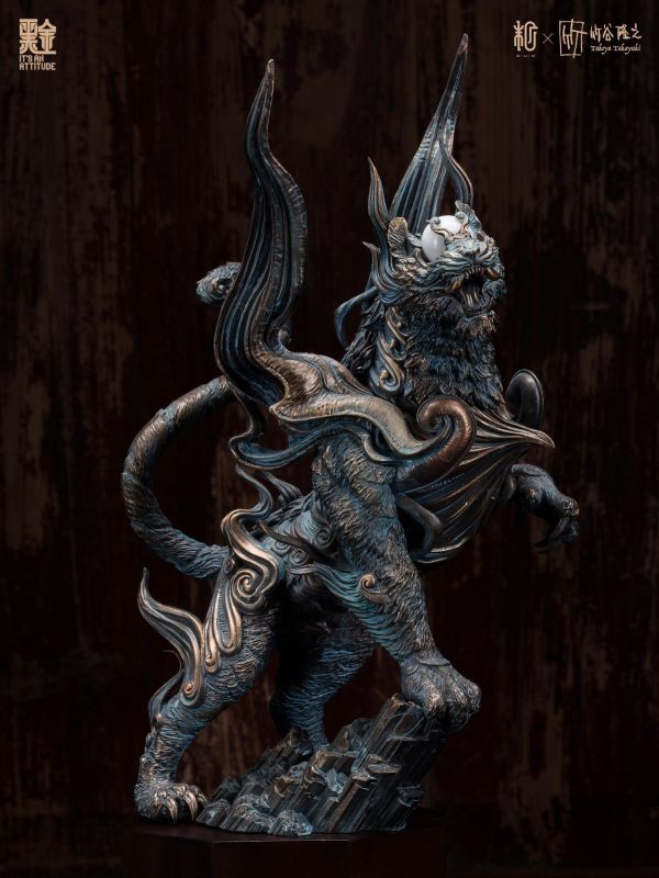 【預購】末那末匠 & 竹谷隆之 > 原創 > 四神之印 白虎 黑金塗裝版 (雙版本) 末那末匠,竹谷隆之,原創,白虎,GK,玩具,收藏,擺件,模型,公仔,人偶,手辦,動漫