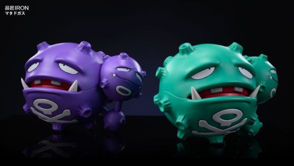 【海外現貨】品匠 IRON > 寶可夢 > MQ064 雙彈瓦斯 怪博士與機器娃娃,阿拉蕾,GK,玩具,模型,雕像,擺飾,收藏,共鳴