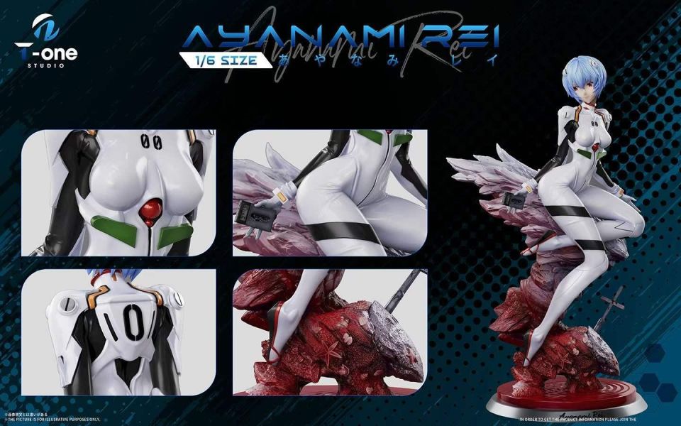 【預購】T-one-Studio > EVA新世紀福音戰士 > 1/6 綾波零 T-one-Studio,EVA新世紀福音戰士,綾波零,GK,玩具,收藏,擺件,模型,公仔,人偶,手辦,動漫