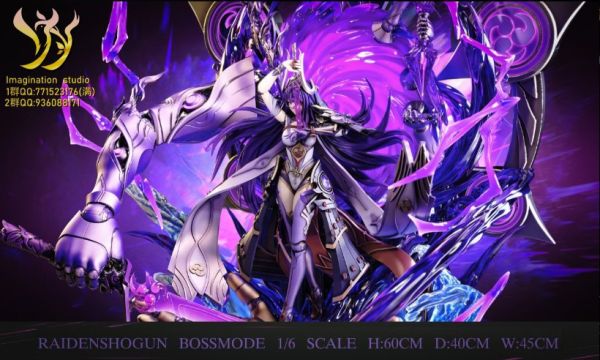 【海外現貨】Imagination(YY)> 原神 > 1/6  雷電影 雷霆 武神雷電將軍 