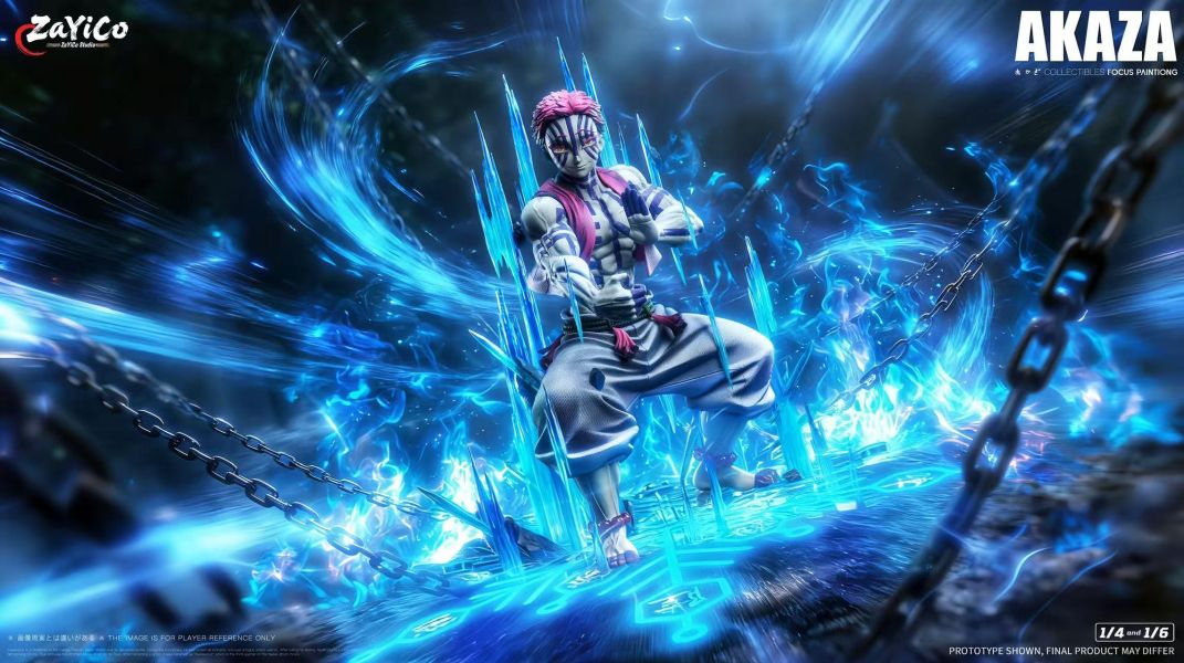 【預購】Zayico-Studio > 鬼滅之刃 > 1/4&1/6 上弦之參 猗窩座 Zayico-Studio,鬼滅之刃,上弦之參,猗窩座,GK,玩具,收藏,擺件,模型,公仔,人偶,手辦,動漫