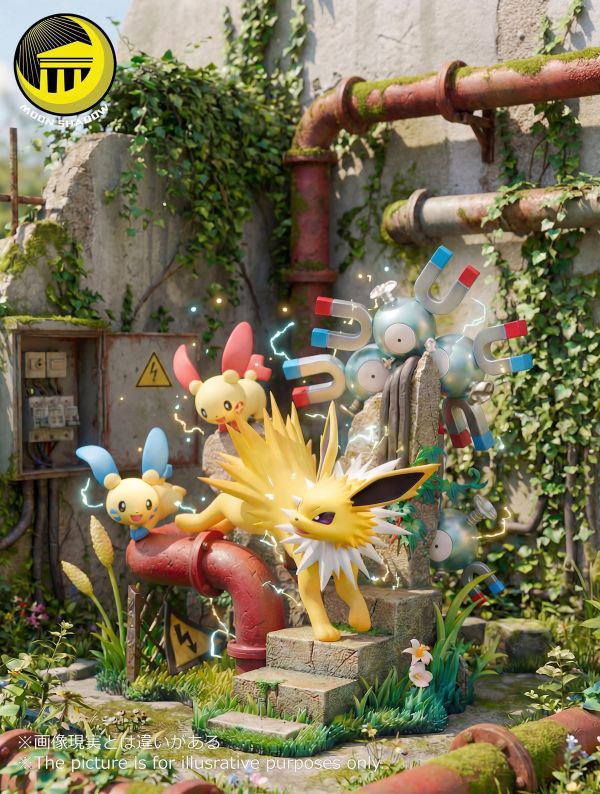 【預購】月影殿 > 寶可夢 > 伊布系列第9彈 雷伊布 小磁怪 三合一磁怪 正電拍拍 負電拍拍自然場景 月影殿,寶可夢,伊布,GK,玩具,收藏,擺件,模型,公仔,人偶,手辦,動漫