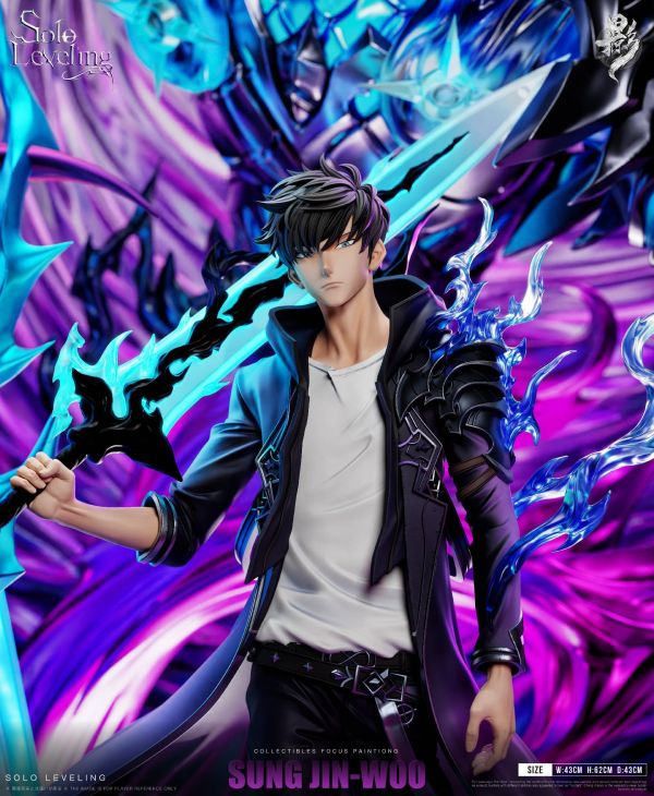 【預購】掠影工作室 > 我獨自升級 > 收藏級別雕像001 君王 程振宇 (雙版本) 掠影工作室,我獨自升級,程振宇,GK,玩具,收藏,擺件,模型,公仔,人偶,手辦,動漫