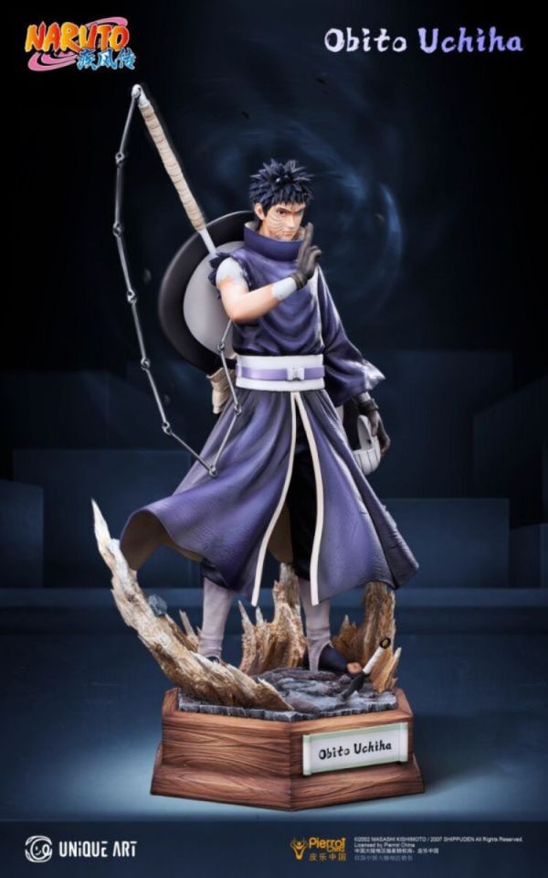 【售罄-代購/追加服務請洽客服】《正版授權》UNiQUE ART>火影忍者>1/6 旗木·卡卡西 & 宇智波帶土 火影忍者,NARUTO,旗木卡卡西,宇智波帶土,UNiQUEART,GK,玩具,模型,雕像,共鳴