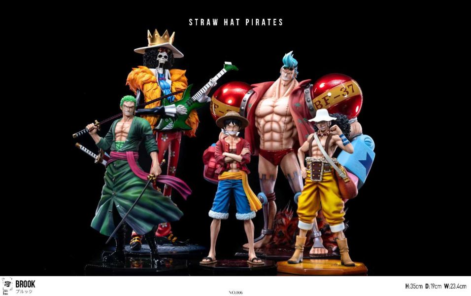 【預購】SPK-Studio > 海賊王 > 草帽團共鳴系列第七彈 布魯克 宮崎駿,霍爾的移動城堡,卡西法,GK,玩具,模型,雕像,共鳴