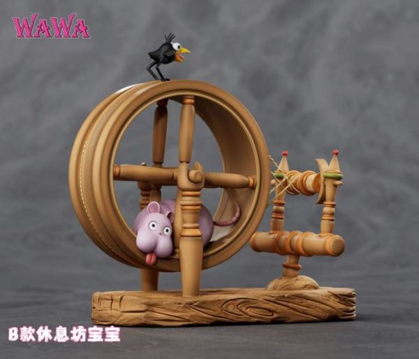 【預購】WAWA-Studio > 宮崎駿 > 桌面小擺件系列 奔跑坊寶寶&休息坊寶寶 (雙版本) 宮崎駿,坊寶寶,GK,玩具,模型,雕像,共鳴