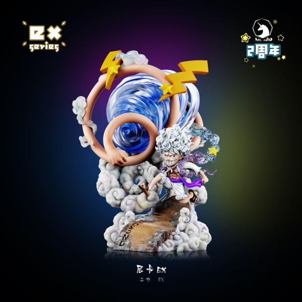 【預購】MDS-Studio > 海賊王 > 白色鞭&猿神槍 尼卡魯夫 (多版本) MDS-Studio,海賊王,魯夫,GK,玩具,收藏,擺件,模型,公仔,人偶,手辦,動漫