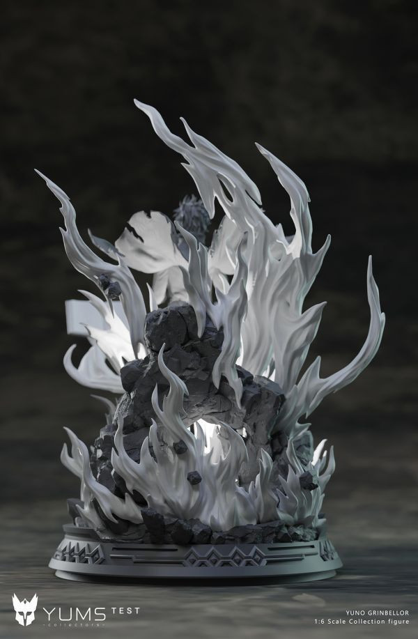 【預購】YUMS-Collectors > 黑色五葉草 > 黑桃王子 尤諾覺醒形態 火影忍者,我愛羅,GK,玩具,模型,雕像,共鳴