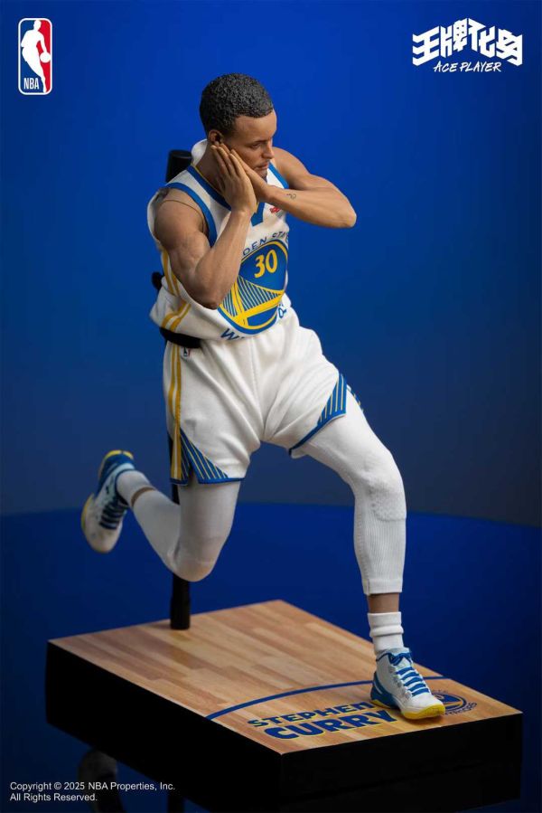 【預購】AcePlayer王牌化身 > NBA > 1/6 史蒂芬·柯瑞 (雙版本) NBA,史蒂芬·柯瑞,GK,玩具,模型,雕像,共鳴