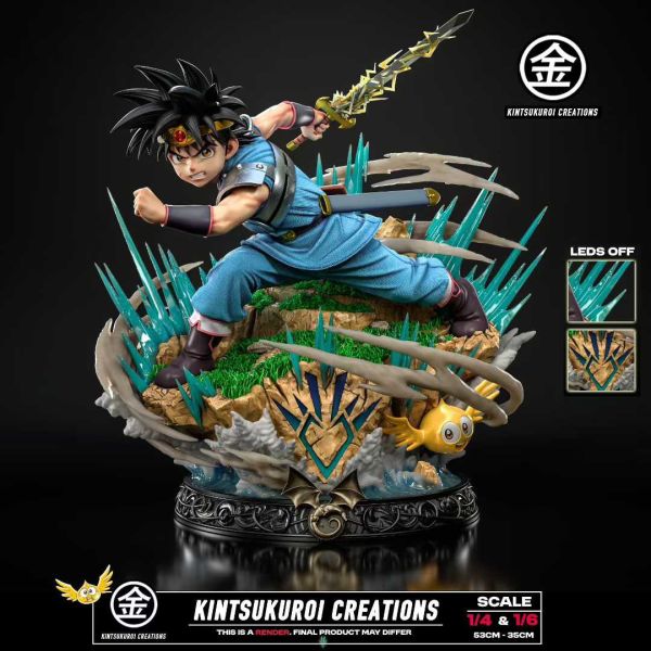 【預購】Kintsukuroi Creations > 勇者鬥惡龍 > 1/4&1/6 達伊 (雙比例) 勇者鬥惡龍,達伊,GK,玩具,模型,雕像,共鳴