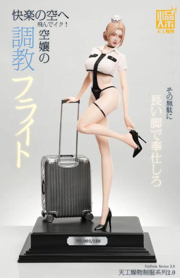 【預購】天工燥物 > 原創 > 1/4 2.0系列  空姐2.0 天工燥物,女警,GK,玩具,收藏,擺件,模型,公仔,人偶,手辦,動漫