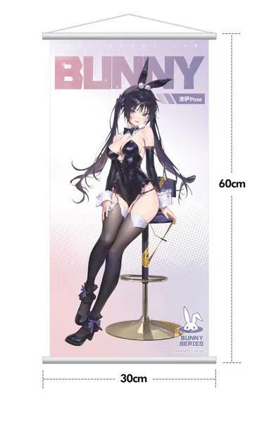 【預購】Hobbysakura > 原創 > 1/6 黑兔：波薩 (雙版本) PomPon絨絨,鬼滅之刃,我妻善逸,獪岳,GK,玩具,收藏,擺件,模型,公仔,人偶,手辦,動漫