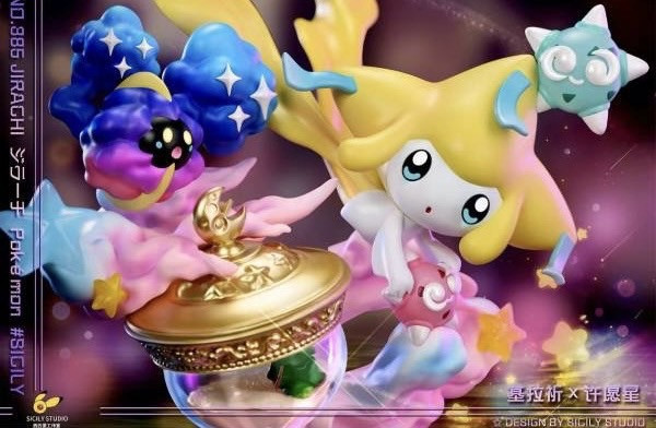 【補款】西西里工作室>寶可夢>基拉祈(雙版本) 寶可夢,Pokemon,Pokémon,基拉祈,GK,玩具,模型,雕像,擺飾,收藏,共鳴